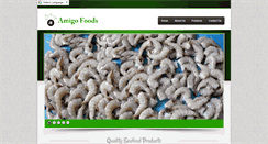 Desktop Screenshot of amigoseafoods.com